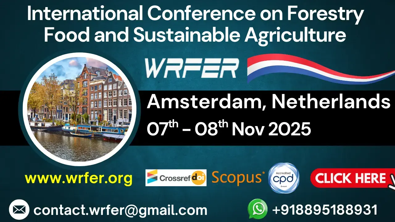 Forestry Food and Sustainable Agriculture Conference in Netherlands